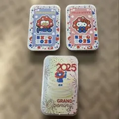 大阪 関西万博 スライド缶 サンリオ ミャクミャク セット キティ ペックル