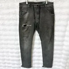 ディーゼル デニムパンツ ジョグジーンズ 伸縮性 ストレッチ ダメージ加工
