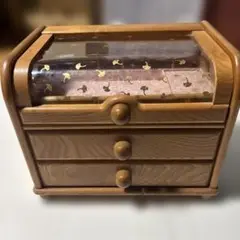 木製アクセサリーケース 引き出し付き