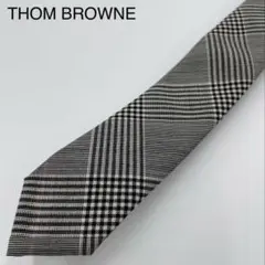 【美品】THOM BROWNE トムブラウン ネクタイ トリコロール チェック