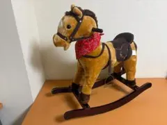 ぼん家具 おしゃれ ロッキングチェア ロッキングホース 馬 乗って遊べる　木馬のサムネイル