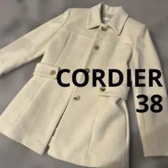 CORDIER クリーム色 ウールコート