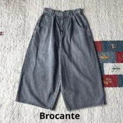 Brocante デフォルメパンツ ブラックデニム　ドミンゴ　ワイド　バルーンのサムネイル