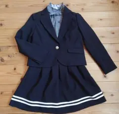 卒服　入学式　スーツ&ブラウスセット　150