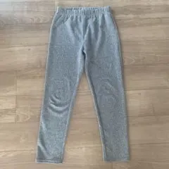 Brillage ブリアージュ　リブ編み グレー レギンス