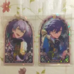 あんスタ 大神晃牙 乙狩アドニス ジュエリープレート 2点セット