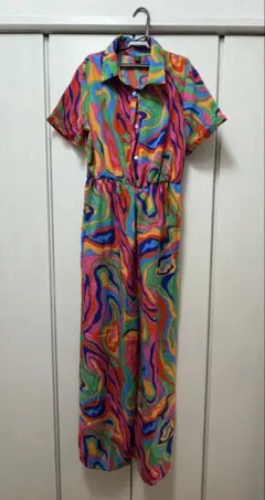 SHEIN カラフルなつなぎ