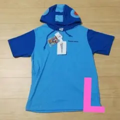 ロックマン 半袖パーカー Lサイズ Tシャツ　新品未使用　ROCKMANのサムネイル