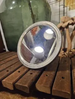 資生堂　SHISEIDO　ミラー　スタンド　丸　鏡　昭和レトロ　アンティーク