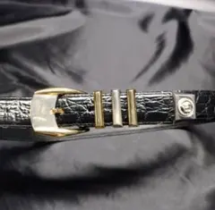 GIANNI VERSACE ブラック ベルト 110/44のサムネイル