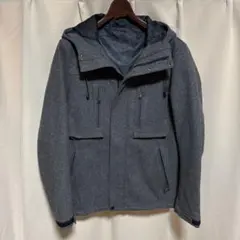 y100705 SHIPS JET BLUE ブルゾン グレー ジップアップ