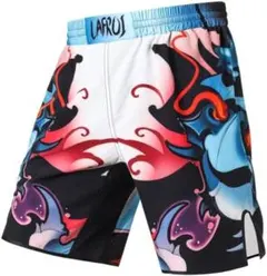 LAFROIメンズ ボクサーパンツJiu Jitsu MMA SM
