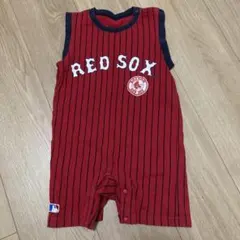 ボストンレッドソックス ストライプロンパース