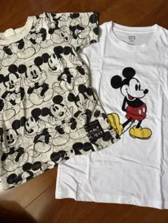 ミッキーTシャツセット　140
