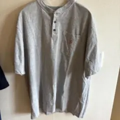 Carhartt グレー ヘンリーネック XL