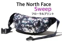 フローラルプリント★ノースフェイス ★スウィープ ウエストポーチ 新品
