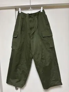 【最終値下げ・美品】 niko and TCナイロンカーゴパンツ　Lサイズ