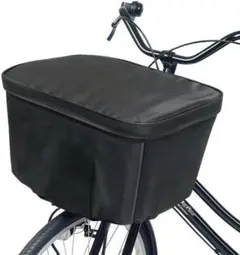 自転車カゴカバー 420D防水 二段式 前カゴカバー 止水ファスナー 自転車用のサムネイル