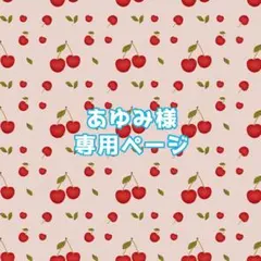 あゆみ様専用ページ