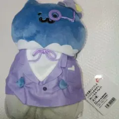 お文具といっしょ パステルおめかし ぬいぐるみ 猫さん