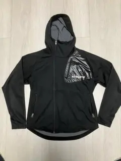 ATHLETA フード付きブラックジャケット