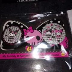 My Melody & Kuromi 缶バッジ2個セット