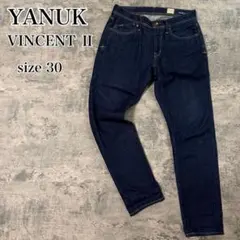 YANUK VINCENT 2 ヴィンセント スキニーデニム 濃紺 W30 MEN'S】 YANUK[ヤヌーク] 秋の新モデル