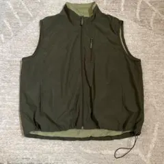 ミリタリー ダウンベスト カーキ 軍モノ 古着 ハーフジップ 米軍 ミリタリー ダウンベスト カーキ 軍モノ 古着 ハーフジップ 米軍