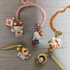 ハローキティご当地ストラップ　5点セット