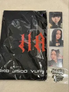 HANA ロゴフェイスタオル　トレカ　ステッカー　6点