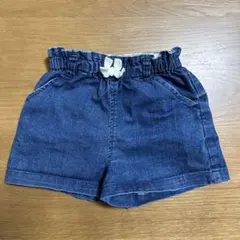 プティマイン デニムパンツ 90 ショートパンツ 女の子 petit main