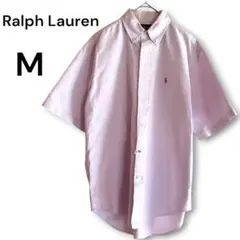 Ralph Lauren 半袖シャツ BLAKE 刺繍ロゴ M 綿100
