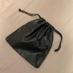 JEANASIS ハンドバッグ　巾着　レザーバッグ