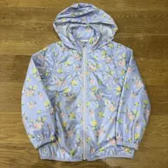 branshes花柄 フード付き ウインドブレーカー　ジャケット