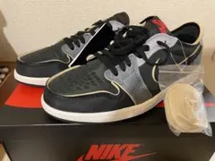 Air Jordan 1 Low Black and Smoke Grey