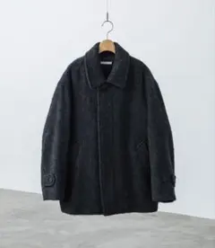 SHAGGY SHORT SOUTIEN COLLAR BLOUSON