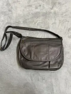 グランジ　ダークブラウン ショルダーバッグ
