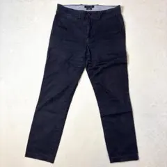 トミーヒルフィガー スリムフィット ストレッチ チノパン ネイビー 30