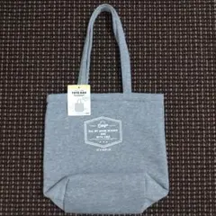 エコバッグ　軽量　グレー　スウェット生地