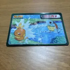 ポケモン カード アニメ トップサン ガム ゼニガメ アチャモ
