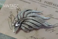 vintage ヴィンテージ シルバー 羽 フェザー ブローチのサムネイル