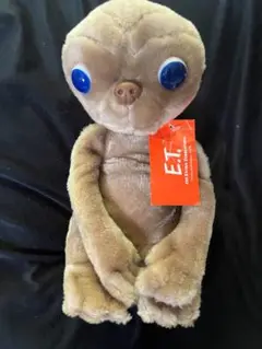【希少】映画E.T. ぬいぐるみ 1982年製　昭和レトロ E.T. ぬいぐるみ① blue eye 1982年 青目 初期 ヴィンテージ