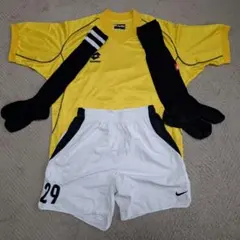 サッカー用プラクティスシャツ、パンツ、ソックス2足　セット　ゼッケン29
