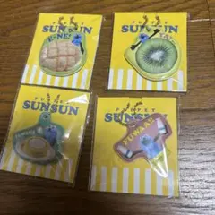 ローソンLAWSON×パペットスンスン オリジナルチャーム 4種