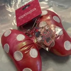 ディズニーパルパルーザ ミニーのファンダーランド リボンキーチェーン 未使用品