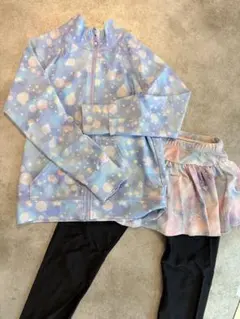 【キッズラッシュガード】上下セット 子供水着120cm