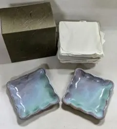 古越前　越前焼　 角皿　長方皿　菓子皿　蔵出し　５客 2025年最新】越前焼角皿の人気アイテム - メルカリ