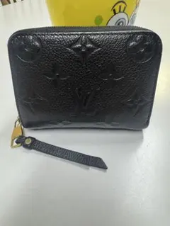 ルイヴィトン　モノグラム　アンプラント　ジッピーコインパース　ブラック