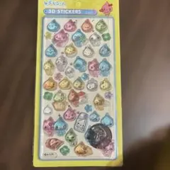 コ*デ様 3Dステッカーしずくちゃんキャラクターシール