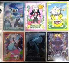 ポケモンカード デッキシールド キャラクタースリーブ 6種類 バラ売り177